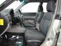 2005 Subaru Forester Off Black Interior Front Seat Photo