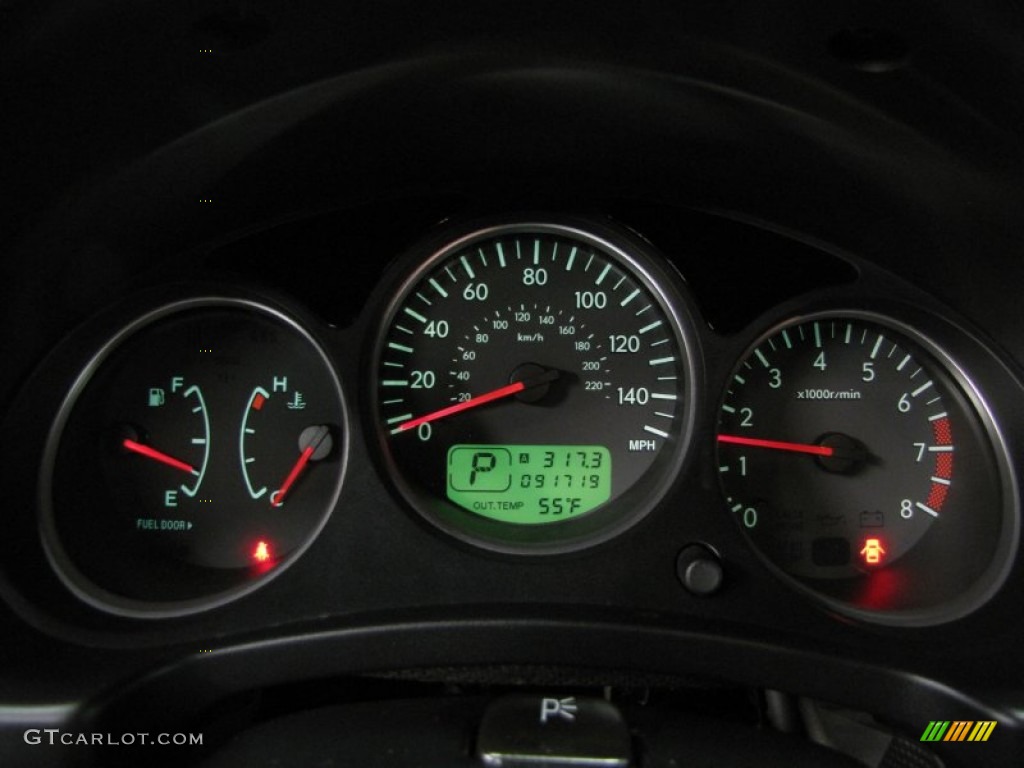 2005 Subaru Forester 2.5 XT Gauges Photos