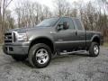 2006 Dark Shadow Grey Metallic Ford F350 Super Duty Lariat SuperCab 4x4  photo #1