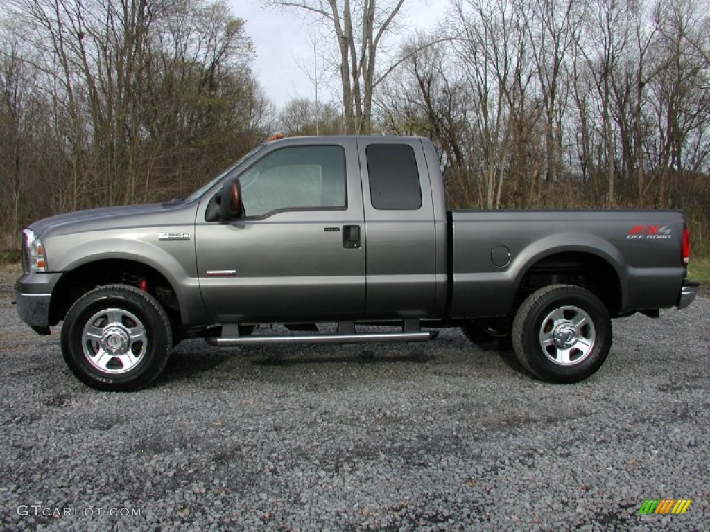 Dark Shadow Grey Metallic 2006 Ford F350 Super Duty Lariat SuperCab 4x4 Exterior Photo #73267871