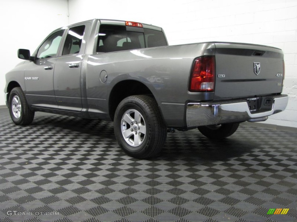 2012 Ram 1500 SLT Quad Cab 4x4 - Mineral Gray Metallic / Dark Slate Gray/Medium Graystone photo #2