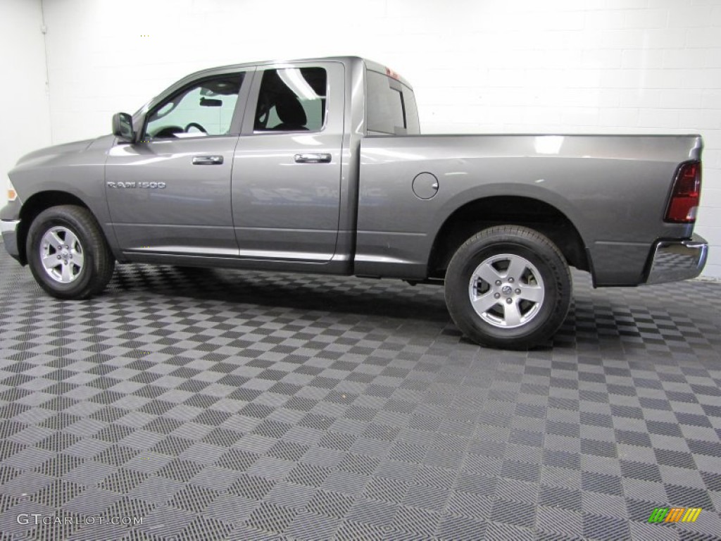 2012 Ram 1500 SLT Quad Cab 4x4 - Mineral Gray Metallic / Dark Slate Gray/Medium Graystone photo #6