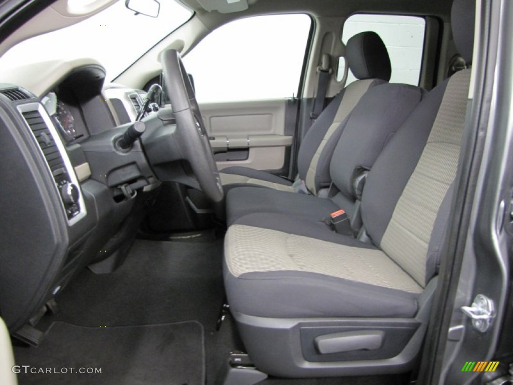 2012 Ram 1500 SLT Quad Cab 4x4 - Mineral Gray Metallic / Dark Slate Gray/Medium Graystone photo #9