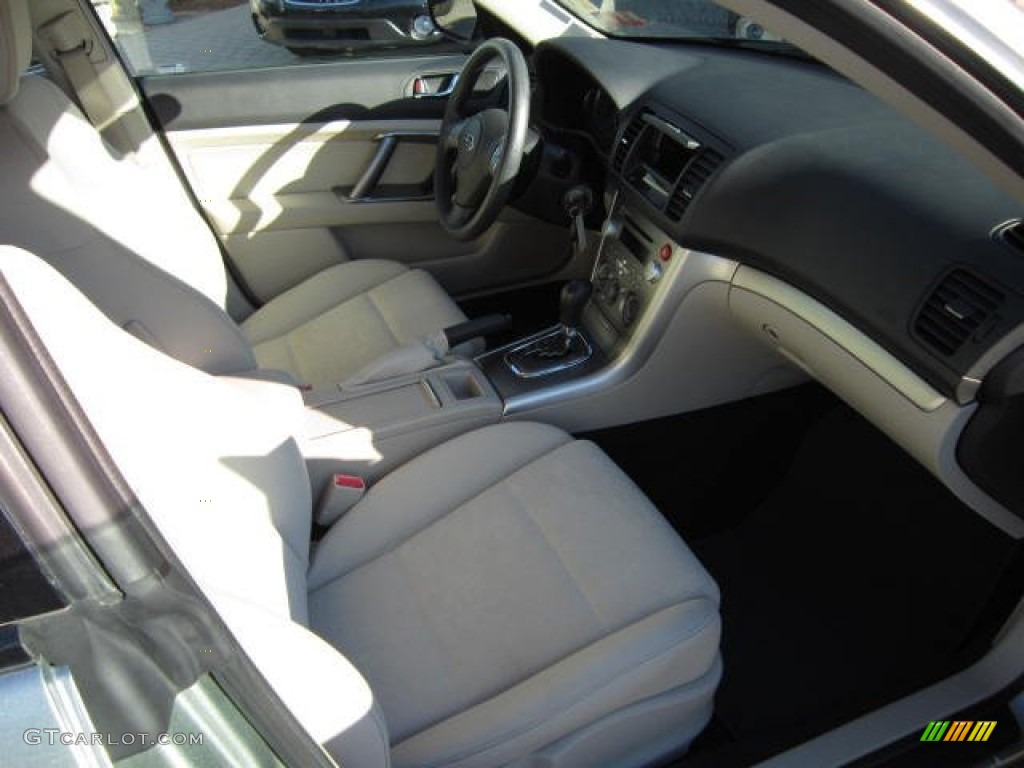 2009 Outback 2.5i Wagon - Seacrest Green Metallic / Warm Ivory photo #4
