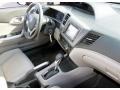 2012 Crystal Black Pearl Honda Civic EX-L Coupe  photo #9