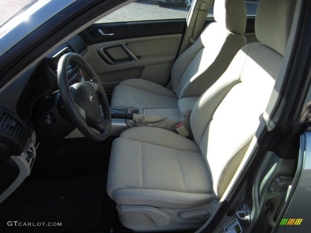 2009 Outback 2.5i Wagon - Seacrest Green Metallic / Warm Ivory photo #7