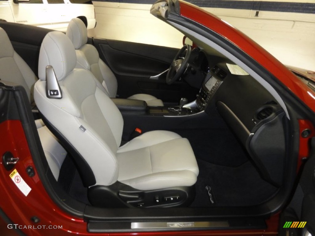 2011 Lexus IS 350C Convertible Front Seat Photo #73268711