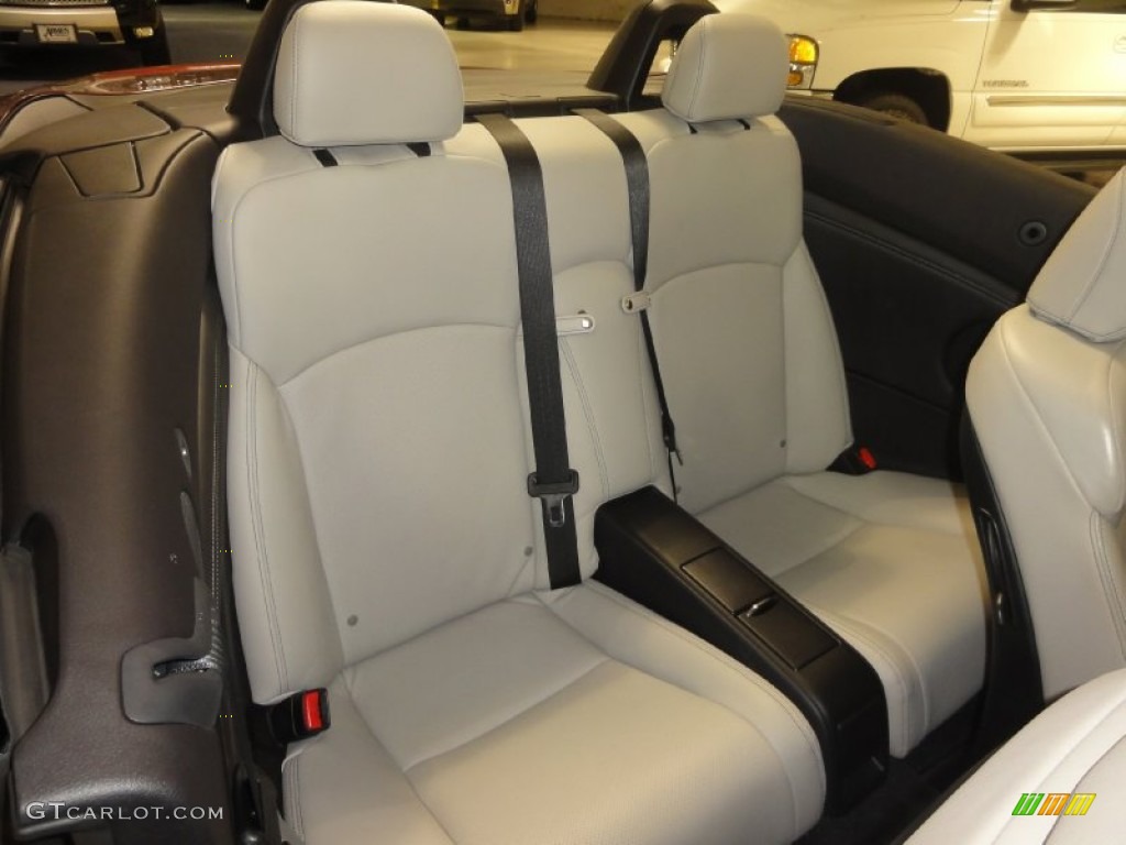 2011 Lexus IS 350C Convertible Rear Seat Photo #73268733