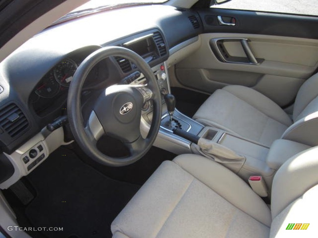 2009 Outback 2.5i Wagon - Seacrest Green Metallic / Warm Ivory photo #15