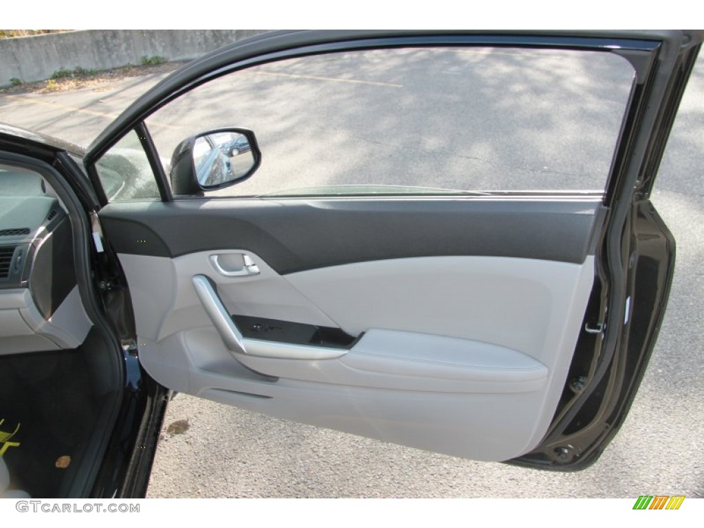 2012 Honda Civic EX-L Coupe Stone Door Panel Photo #73268868