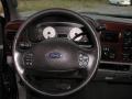 Medium Flint 2006 Ford F350 Super Duty Lariat SuperCab 4x4 Steering Wheel