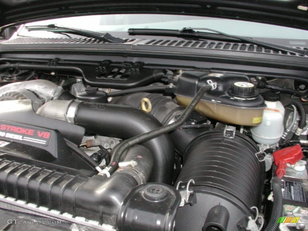 2006 Ford F350 Super Duty Lariat SuperCab 4x4 6.0 Liter Turbo Diesel OHV 32 Valve Power Stroke V8 Engine Photo #73269678