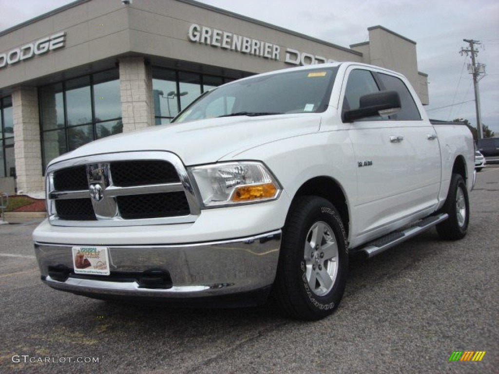 Stone White Dodge Ram 1500