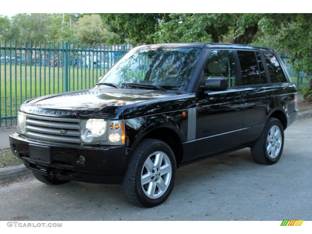 2005 Range Rover HSE - Java Black Pearl / Sand/Jet photo #1