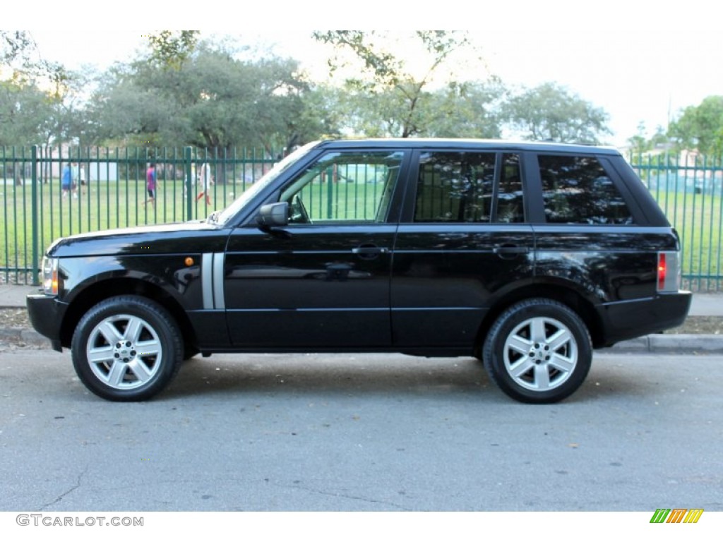 2005 Range Rover HSE - Java Black Pearl / Sand/Jet photo #3