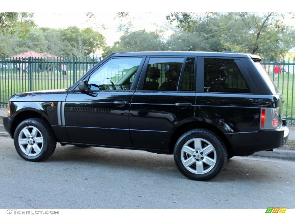 2005 Range Rover HSE - Java Black Pearl / Sand/Jet photo #4