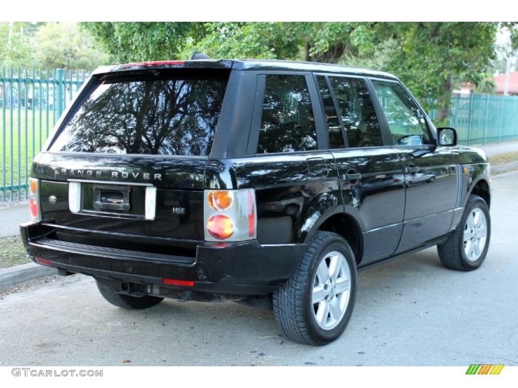 2005 Range Rover HSE - Java Black Pearl / Sand/Jet photo #6