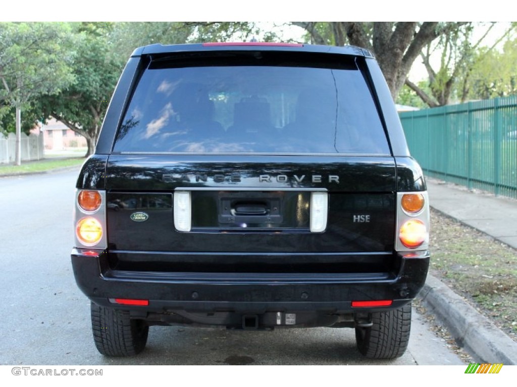 2005 Range Rover HSE - Java Black Pearl / Sand/Jet photo #11