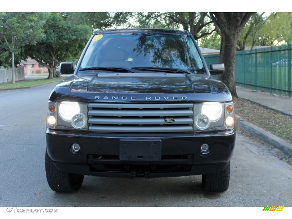 2005 Range Rover HSE - Java Black Pearl / Sand/Jet photo #12