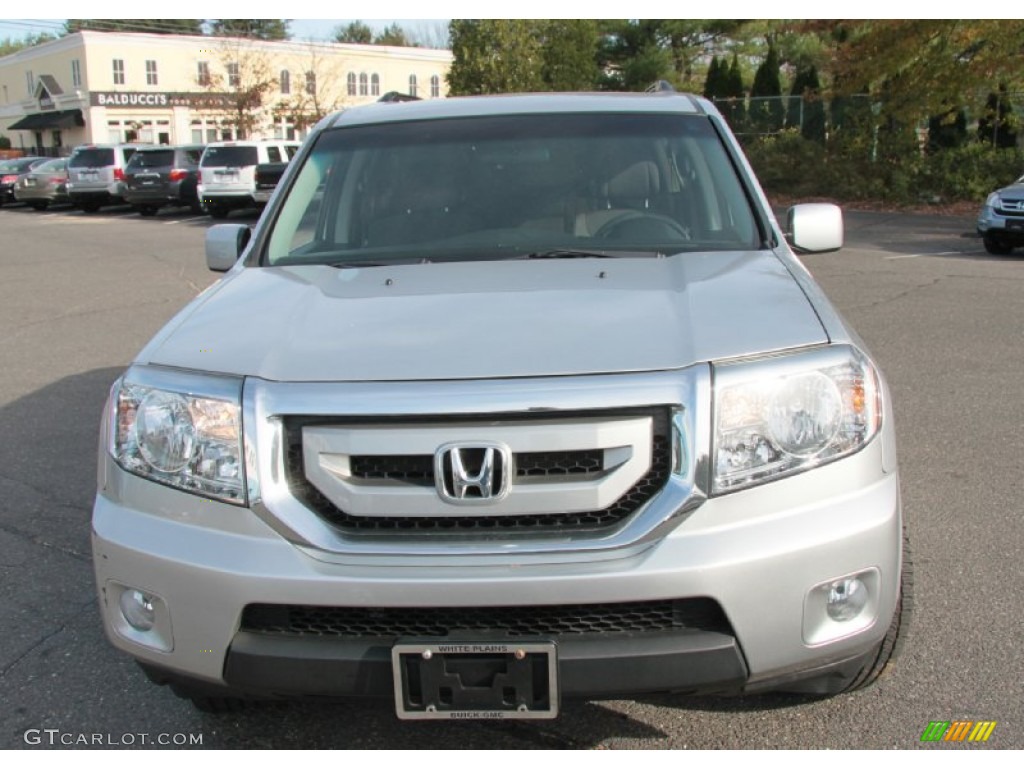 2010 Pilot EX 4WD - Alabaster Silver Metallic / Black photo #2