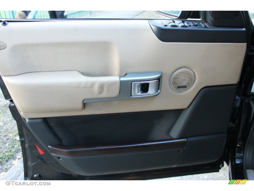 2005 Range Rover HSE - Java Black Pearl / Sand/Jet photo #19
