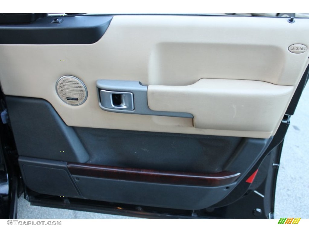 2005 Range Rover HSE - Java Black Pearl / Sand/Jet photo #20