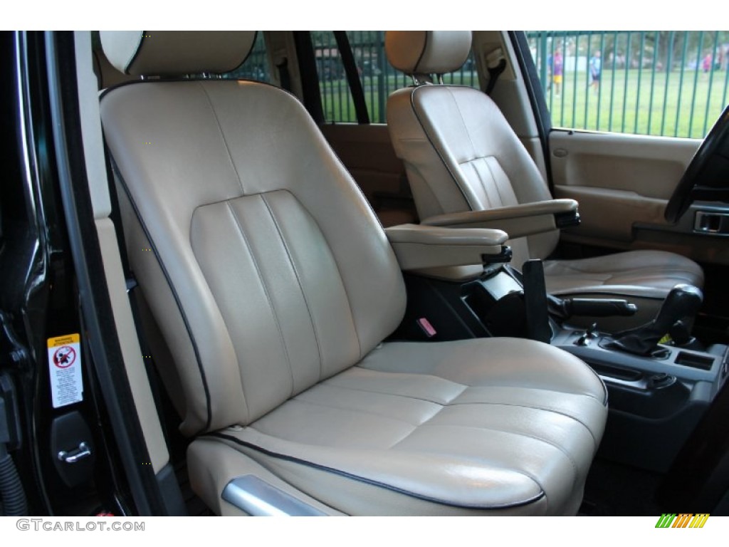 2005 Range Rover HSE - Java Black Pearl / Sand/Jet photo #26