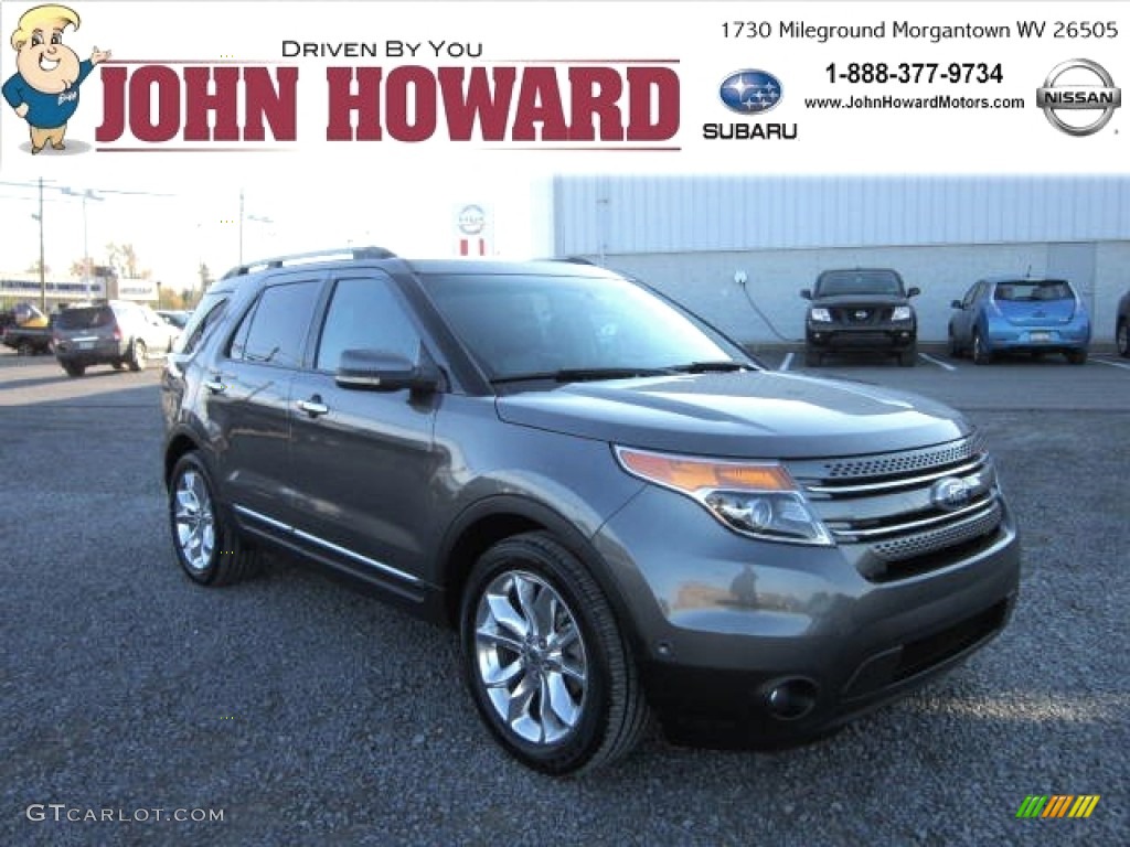 2011 Explorer Limited 4WD - Sterling Grey Metallic / Charcoal Black photo #1