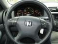 2003 Honda Accord Gray Interior Steering Wheel Photo
