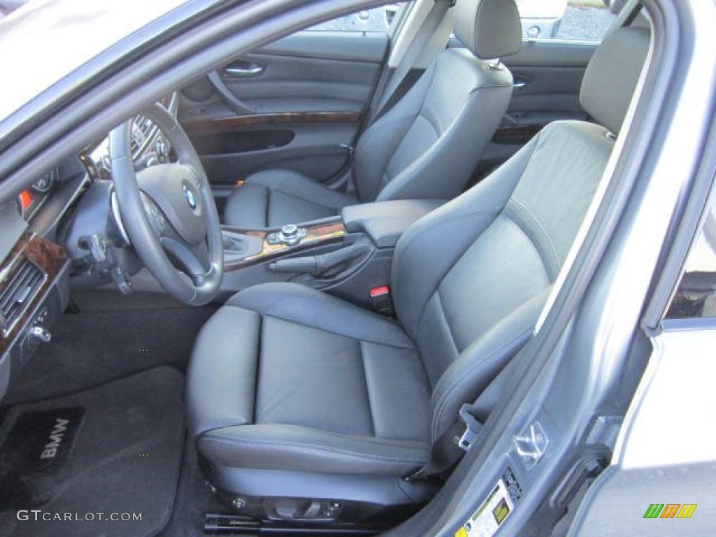 2011 3 Series 335i xDrive Sedan - Space Gray Metallic / Black photo #7