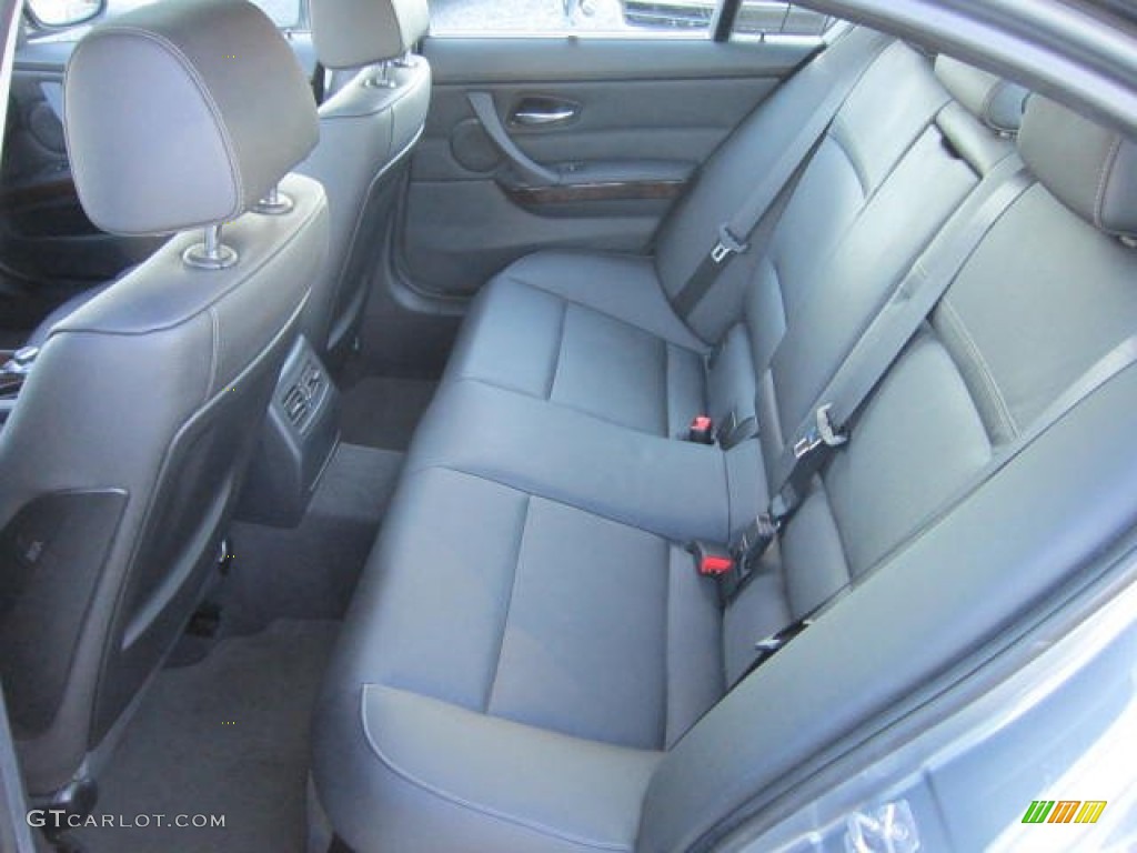 2011 3 Series 335i xDrive Sedan - Space Gray Metallic / Black photo #13