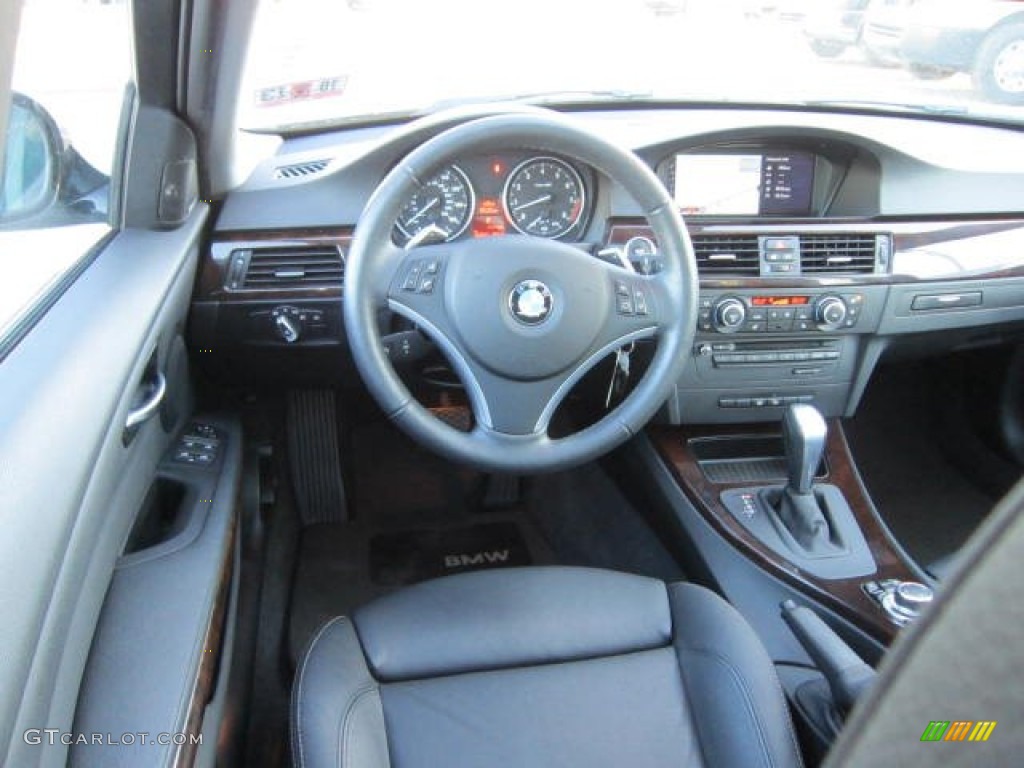 2011 3 Series 335i xDrive Sedan - Space Gray Metallic / Black photo #14