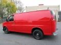 2001 Victory Red Chevrolet Express 2500 Commercial Van  photo #4