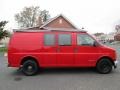 Victory Red 2001 Chevrolet Express 2500 Commercial Van Exterior