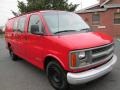 2001 Victory Red Chevrolet Express 2500 Commercial Van  photo #11