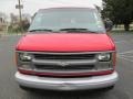 2001 Victory Red Chevrolet Express 2500 Commercial Van  photo #12