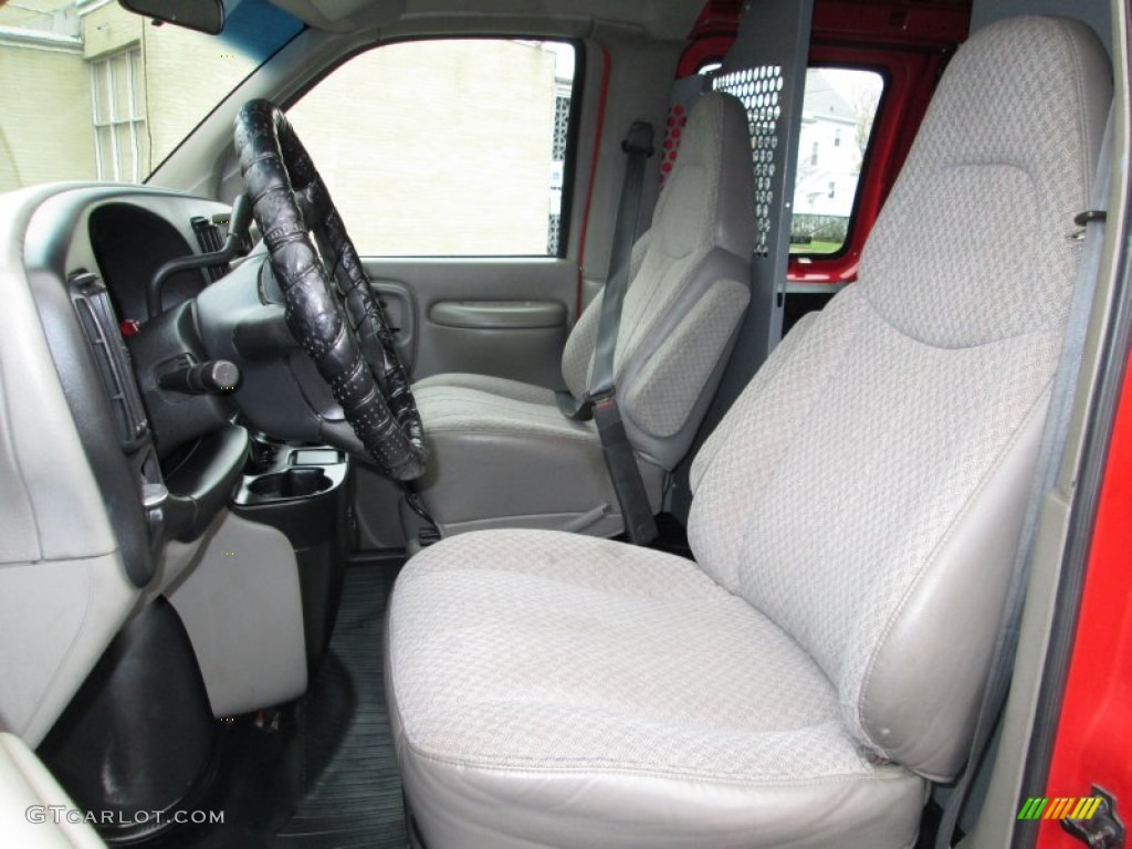 2001 Chevrolet Express 2500 Commercial Van Front Seat Photo #73272309