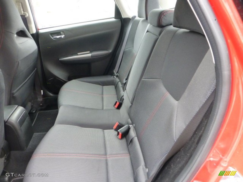2012 Subaru Impreza WRX Premium 4 Door Rear Seat Photo #73272354