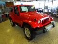 Flame Red 2012 Jeep Wrangler Gallery