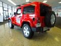 2012 Flame Red Jeep Wrangler Sahara 4x4  photo #4