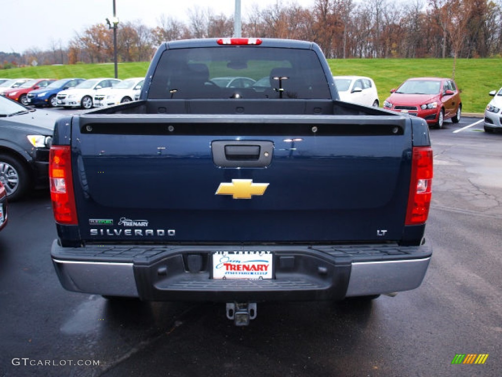 2012 Silverado 1500 LT Extended Cab - Imperial Blue Metallic / Ebony photo #6