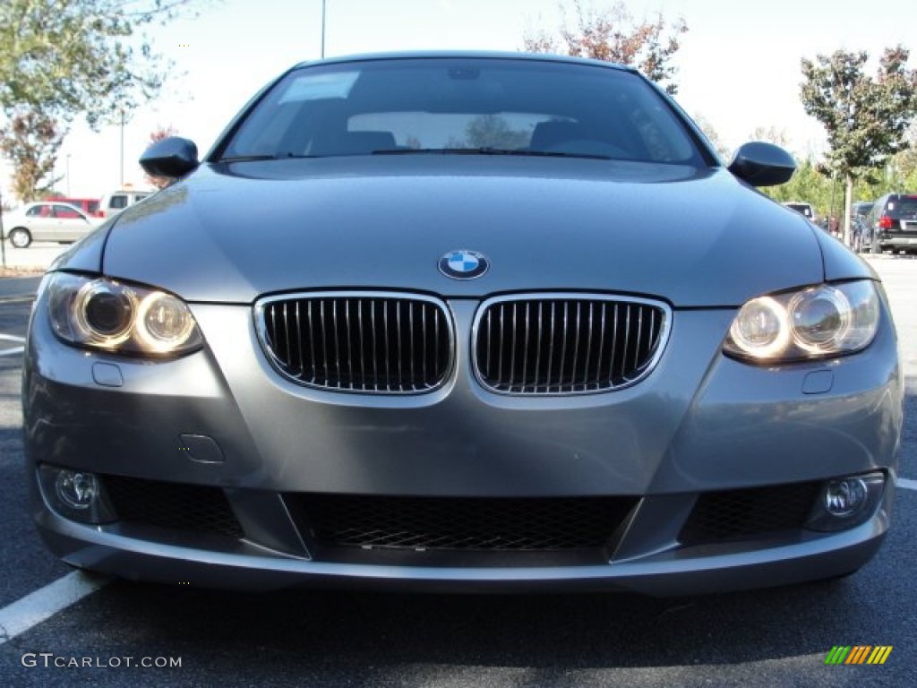 2009 3 Series 328i Coupe - Space Grey Metallic / Black photo #5