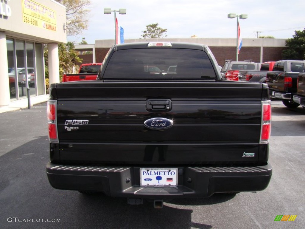 2010 F150 FX2 SuperCrew - Tuxedo Black / Black photo #7