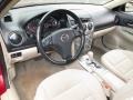 2005 Mazda MAZDA6 Beige Interior Prime Interior Photo