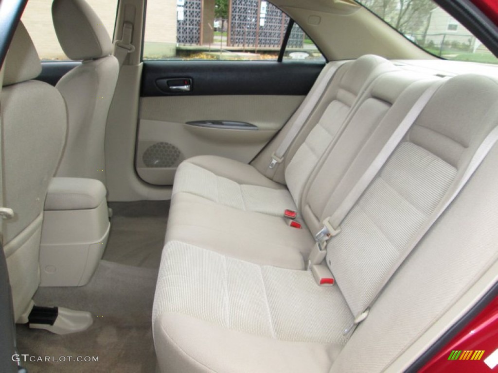 Beige Interior 2005 Mazda MAZDA6 i Sport Sedan Photo #73273968