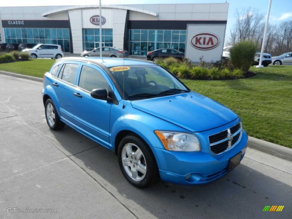 2008 Caliber SXT - Surf Blue Pearl / Dark Slate Gray photo #1