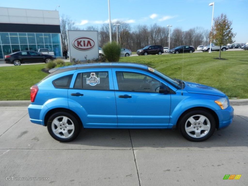 2008 Caliber SXT - Surf Blue Pearl / Dark Slate Gray photo #2