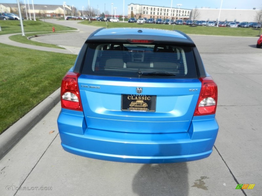 2008 Caliber SXT - Surf Blue Pearl / Dark Slate Gray photo #4
