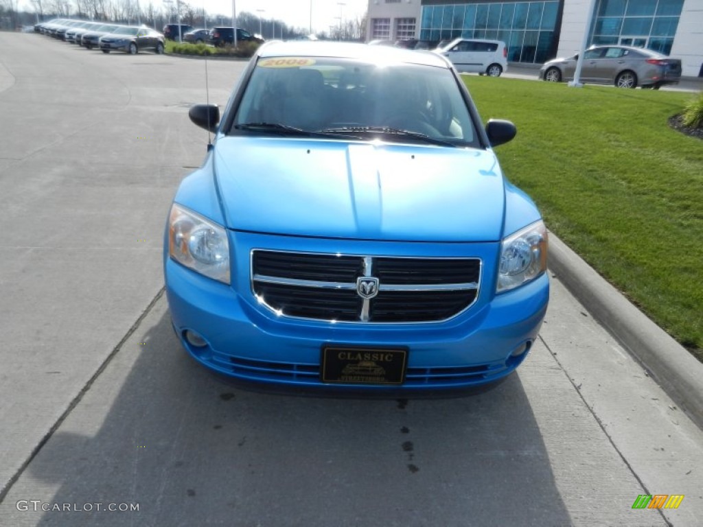 2008 Caliber SXT - Surf Blue Pearl / Dark Slate Gray photo #8