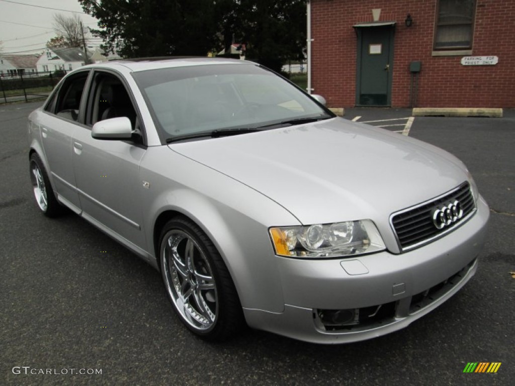 Light Silver Metallic 2004 Audi A4 1.8T Sedan Exterior Photo #73275066